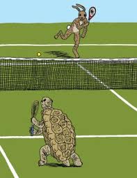 Thi đấu tennis với tay vợt có nhiều sức mạnh